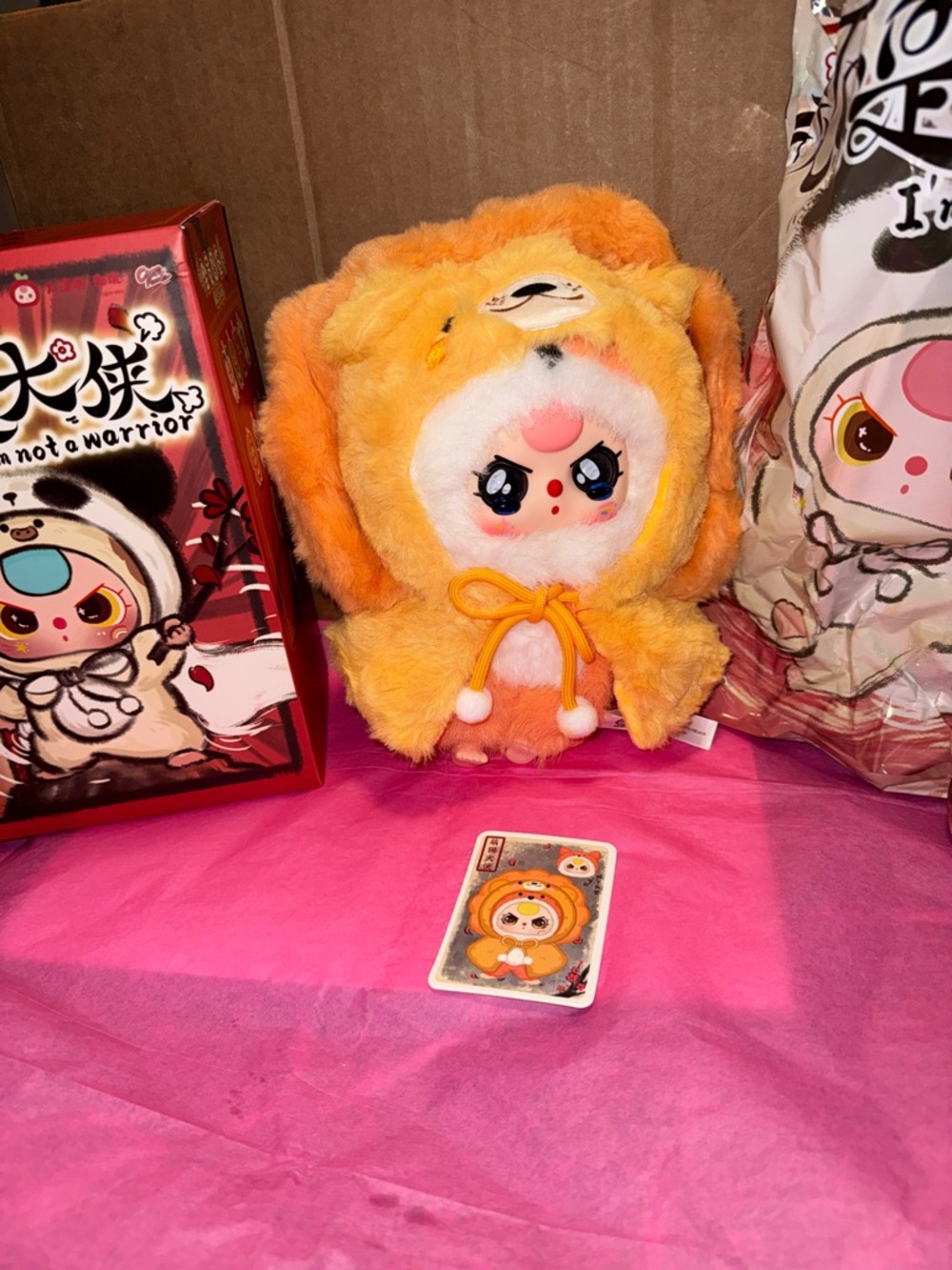 Baby Three I’m Not A Warrior CONFIRMED Cutie Lion Warrior CRYING EYES - Picture 2 of 11
